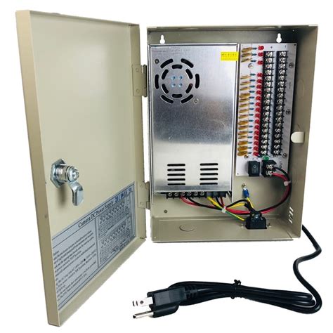 power distribution box for cctv camera|12 amp dc power box.